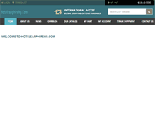 Tablet Screenshot of hotelsapphirehp.com